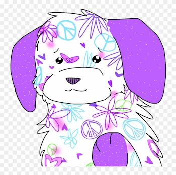 Webkinz Peace Out Puppy By Windrunner-wolf - Cartoon