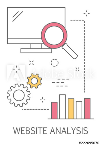 Website analysis concept
