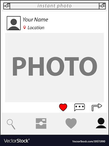 Website clean template vector image