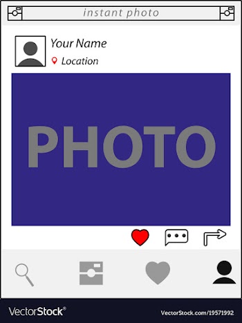 Website clean template vector image