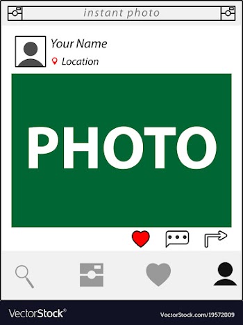 Website clean template vector image