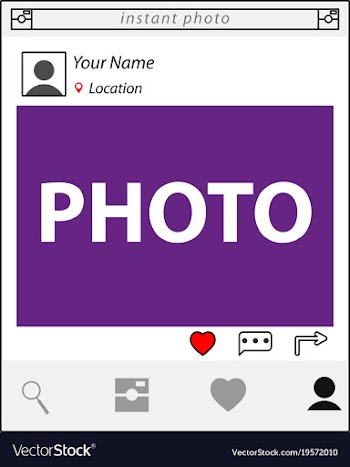 Website clean template vector image