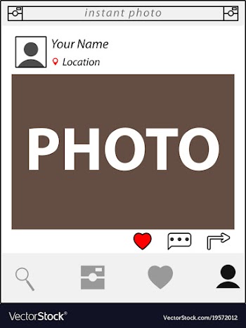 Website clean template vector image