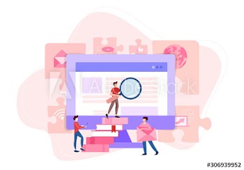 Website development concept