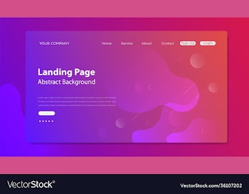 website landing page background modern abstract