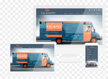 Website Templates Choose Yours Made For Trucks - Food Truck Template Png