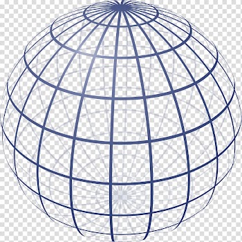 Website wireframe Wire-frame model Sphere Globe Drawing, globe transparent background PNG clipart
