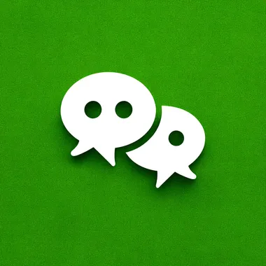 WeChat Icon: Symbol of Modern Communication WeChat Icon: Symbol of Modern Communication