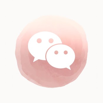 WeChat logo in watercolor design. Social… | Free stock illustration | High Resolution graphic