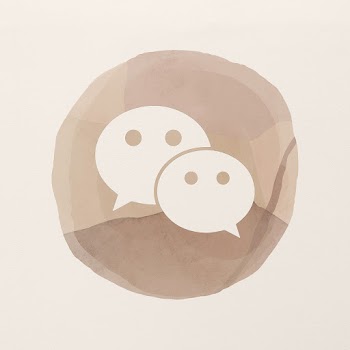 WeChat logo psd in watercolor design. Social… | Free stock illustration | High Resolution graphic