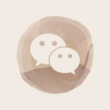 WeChat logo vector in watercolor design.… | Free stock illustration | High Resolution graphic