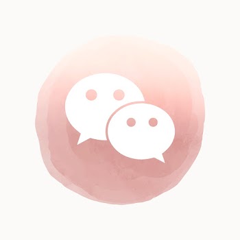 WeChat logo vector in watercolor design.… | Free stock illustration | High Resolution graphic