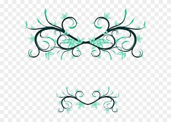 Wedding And Certificate Floral Border, Border Clipart, - Vector Graphics