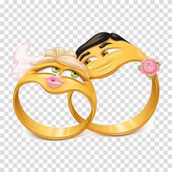 Wedding anniversary Wish Greeting card, Ring transparent background PNG clipart