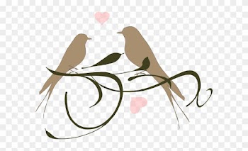 Wedding Birds Clipart Love Clip Art At Clker Com Vector - Clip Art Love Birds