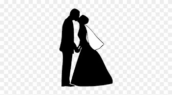 Wedding Black And White Clipart