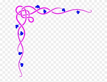 Wedding Border Clipart I Also Made This In A Pink Weddingpink - Simple Page Corner Borders