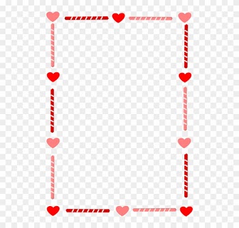 Wedding Border Cliparts 6, Buy Clip Art - Heart Border Clip Art