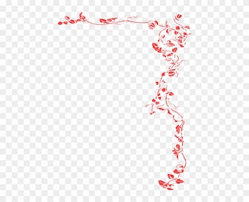 Wedding Borders - Red Borders For Wedding Invitation