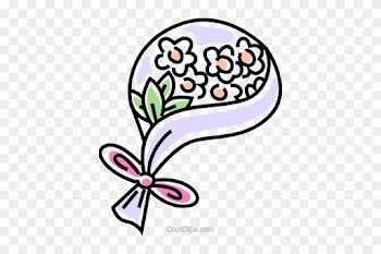 Wedding Bouquet Royalty Free Vector Clip Art Illustration - Wedding