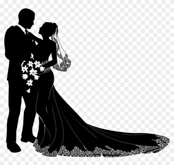 Wedding - Bride And Groom Vector