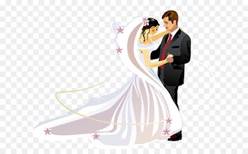 Wedding Bridegroom Clip art - Vector bride and groom wedding FIG. 