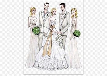 Wedding Bridegroom Marriage Bridesmaid - Mass wedding 