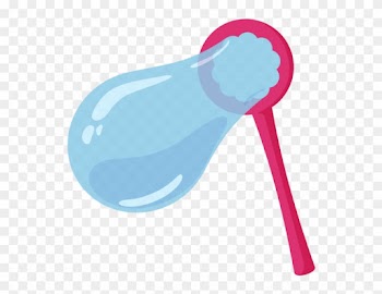 Wedding Bubbles Clipart - Bubble Wand Transparent Background