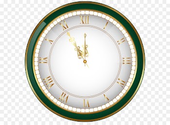Wedding cake Birthday cake New Year's Eve Clock - Green New Year Clock PNG Clip-Art Image 