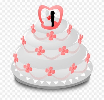 Wedding Cake Clipart 22, Buy Clip Art - My Wedding Planner: Blank Lined Journal - 6x9 - Wedding