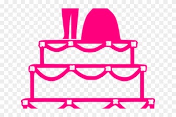 Wedding Cake Clipart Pink - Wedding Cake Clip Art