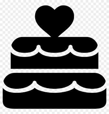 Wedding Cake Clipart Png Black And White Jpg Transparent - Wedding Cake Clipart Black