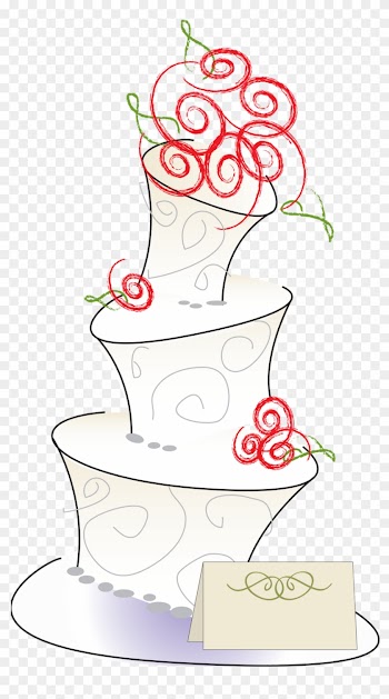 Wedding Cake Time Clipart - Wedding Cake