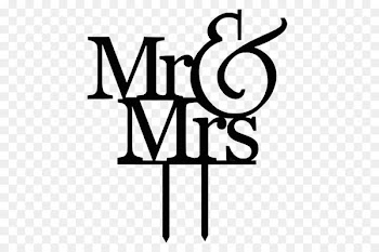 Wedding cake topper Birthday cake Mrs. Mr. - Mr And Mrs 