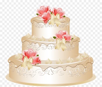 Wedding cake Wedding invitation - Vector cake 