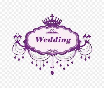 Wedding Clip art - Weddings title frame 