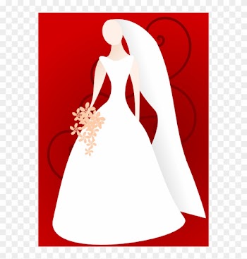Wedding Clipart Png Download - Bride Silhouette Clip Art