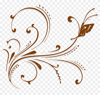 Wedding Cliparts Swirls 14, Buy Clip Art - Write Here Notebooks: Butterfly Notebook/journal/diary