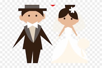 Wedding Cliparts Transparent - Bride And Groom Icon Png