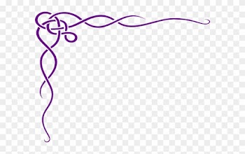 Wedding Corner Border Clipart - Corner Designs For Pages