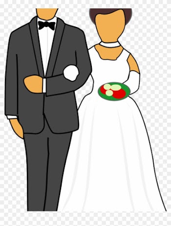 Wedding Couple Clip Art Free Clipart Wedding Couple - Husband And Wife Transparent