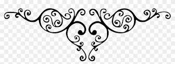 Wedding Design Clipart Png - Fancy Lines Clip Art