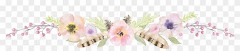 Wedding Divider Png - Wedding Flower Divider Png