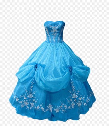 Wedding dress Blue Ball gown - Dress Transparent Background 