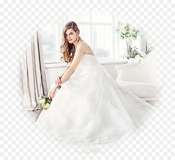 Wedding Dress, Bride, Gown, Dress PNG