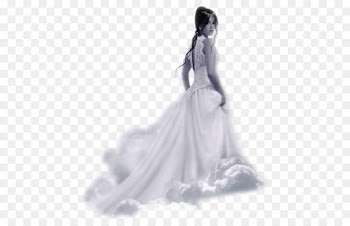 Wedding Dress, Bride, Wedding, Gown, Figurine PNG