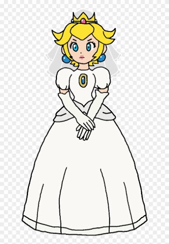Wedding Dress By Katlime - Bowser X Peach Wedding