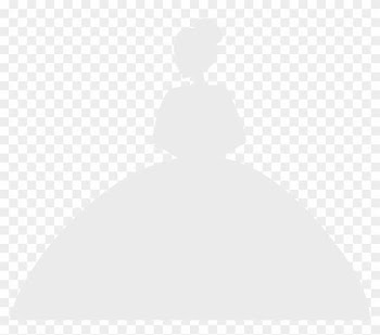 Wedding Dress Clipart Png - White Bride Silhouette Png