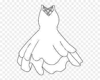 Wedding - Dress - Clipart - White Dress Clipart