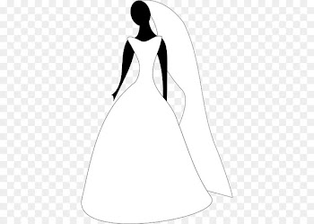 Wedding dress Robe Clip art Gown - elegant dress 